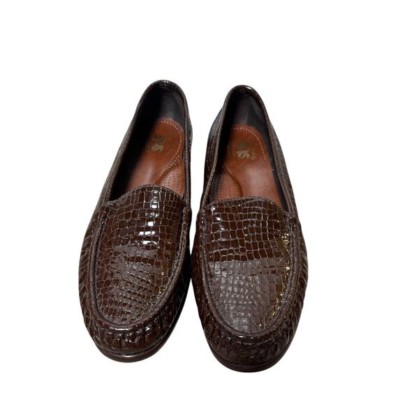 SAS Simplify Everyday Loafer; Women's shoes; size 10, Brown Croc - Picture 1 of 11
